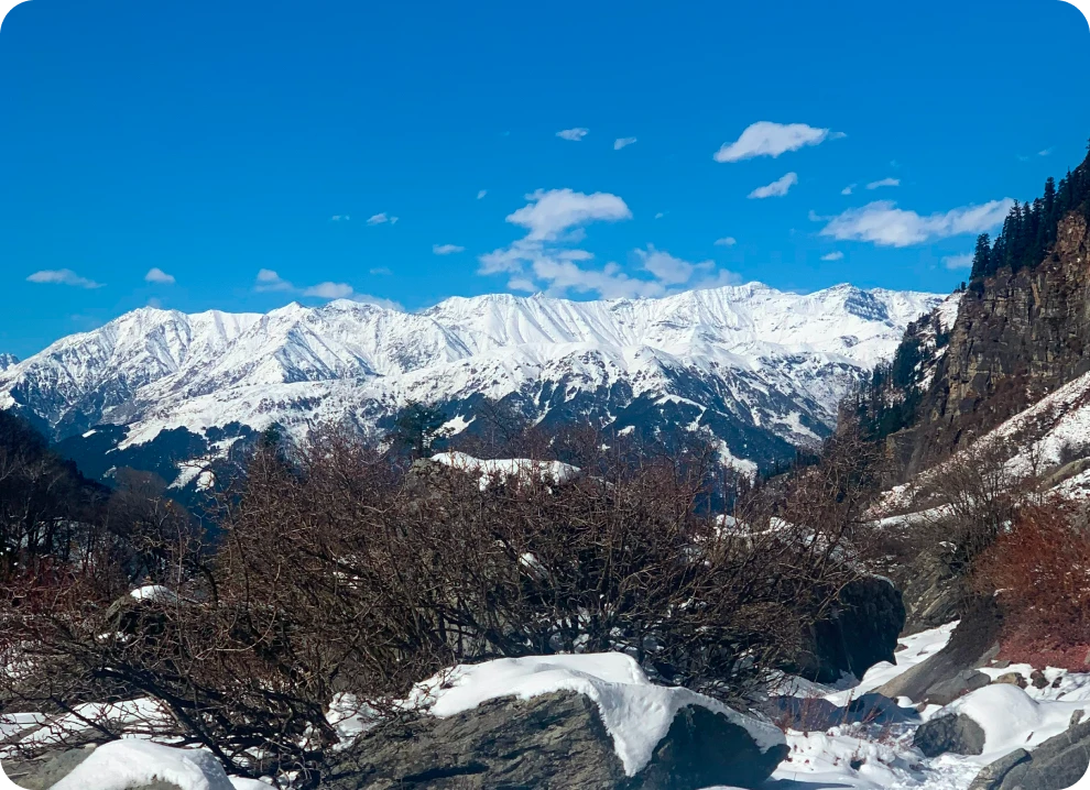 The mountains to depict the heritage of Kamicka Organic