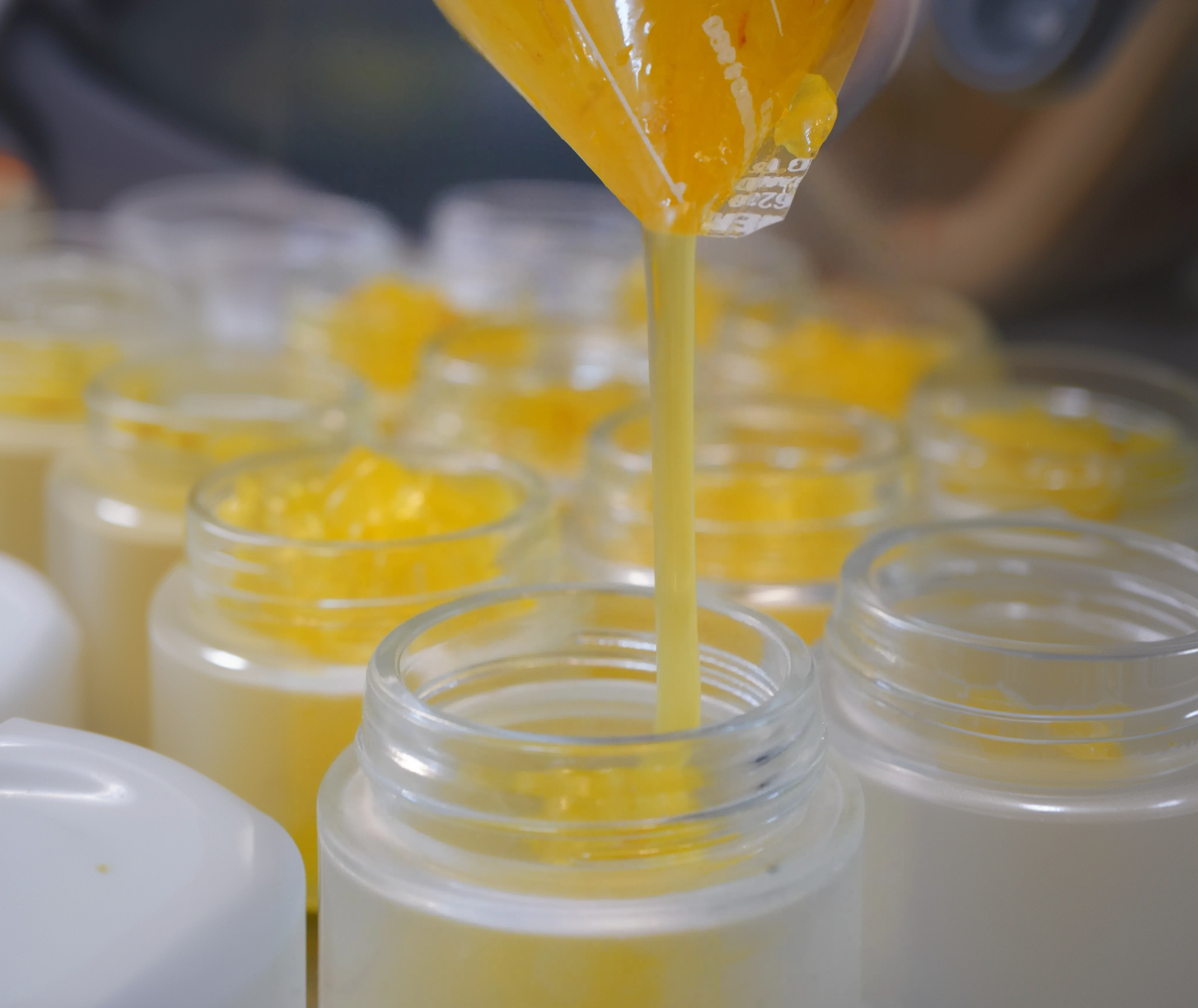 Filling and packaging area — Kamicka manufacturing facility
